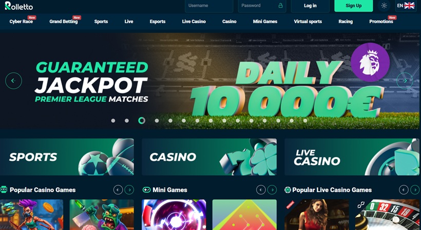 Rolletto Login